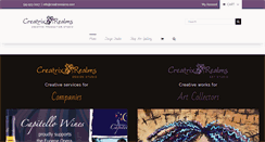 Desktop Screenshot of creatrixrealms.com